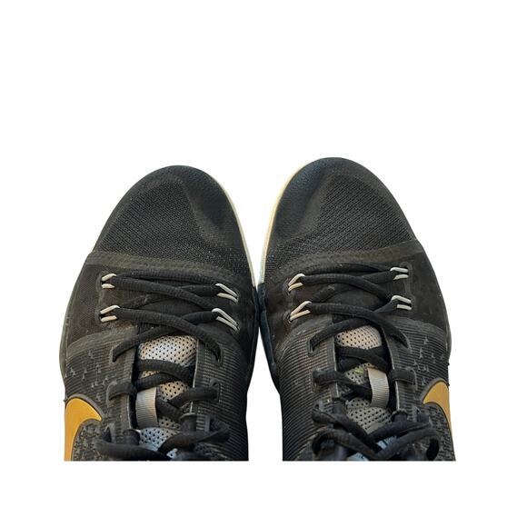 Nike Kyrie 3 Ice Basketball Shoes Mens Size 10 Black Gold - Picture 12 of 13